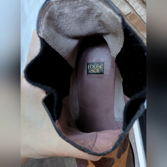 Louise et Cie Leopard Print Ankle Boots - Picture 10 of 10